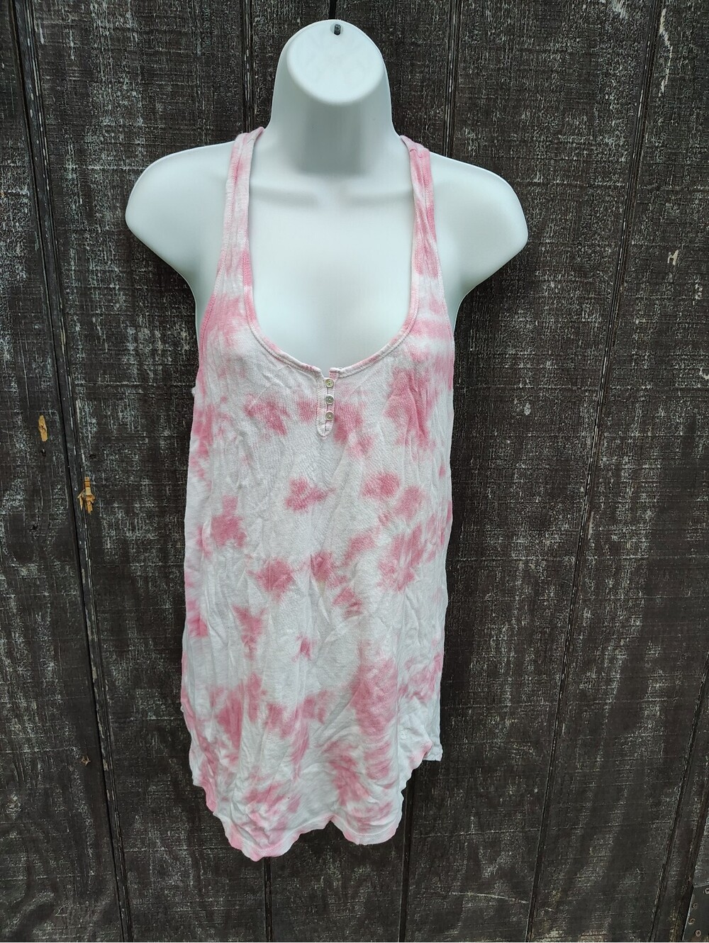 American Eagle Outfitters Pink Tie Dye Dress